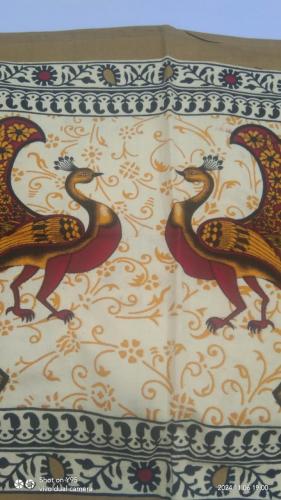 BEDSHEET JAIPUR PRINTED 90X108 2 PILLOW COVER